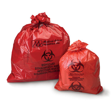 Infectious Waste Bag - ULTRA-TUFF™ 24 X 24